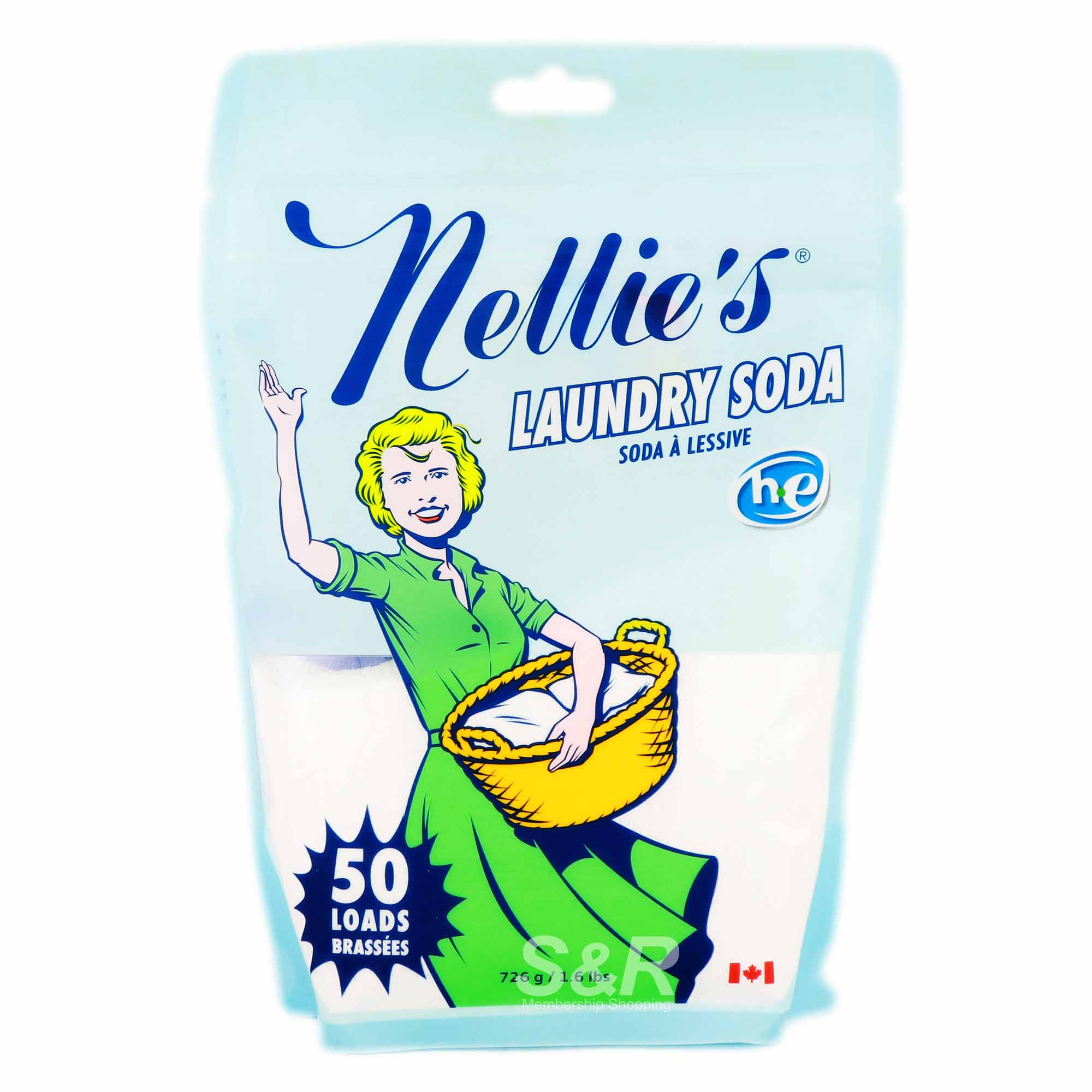 Nellie's Laundry Soda Powder 726g Nellie's Laundry Soda Powder 726g